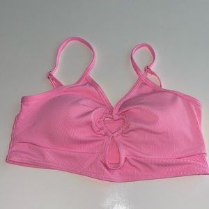 Padded Heart Crop Top